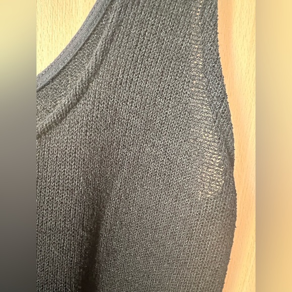 Primark black knit midi dress size uk 14 - Picture 3 of 3